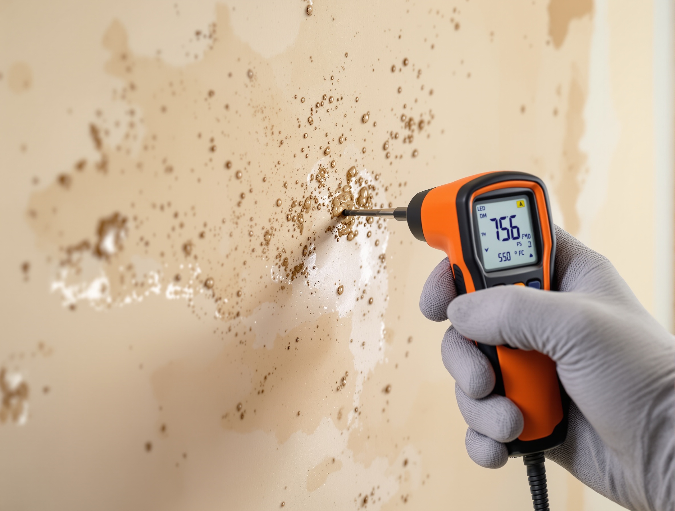 Moisture mapping