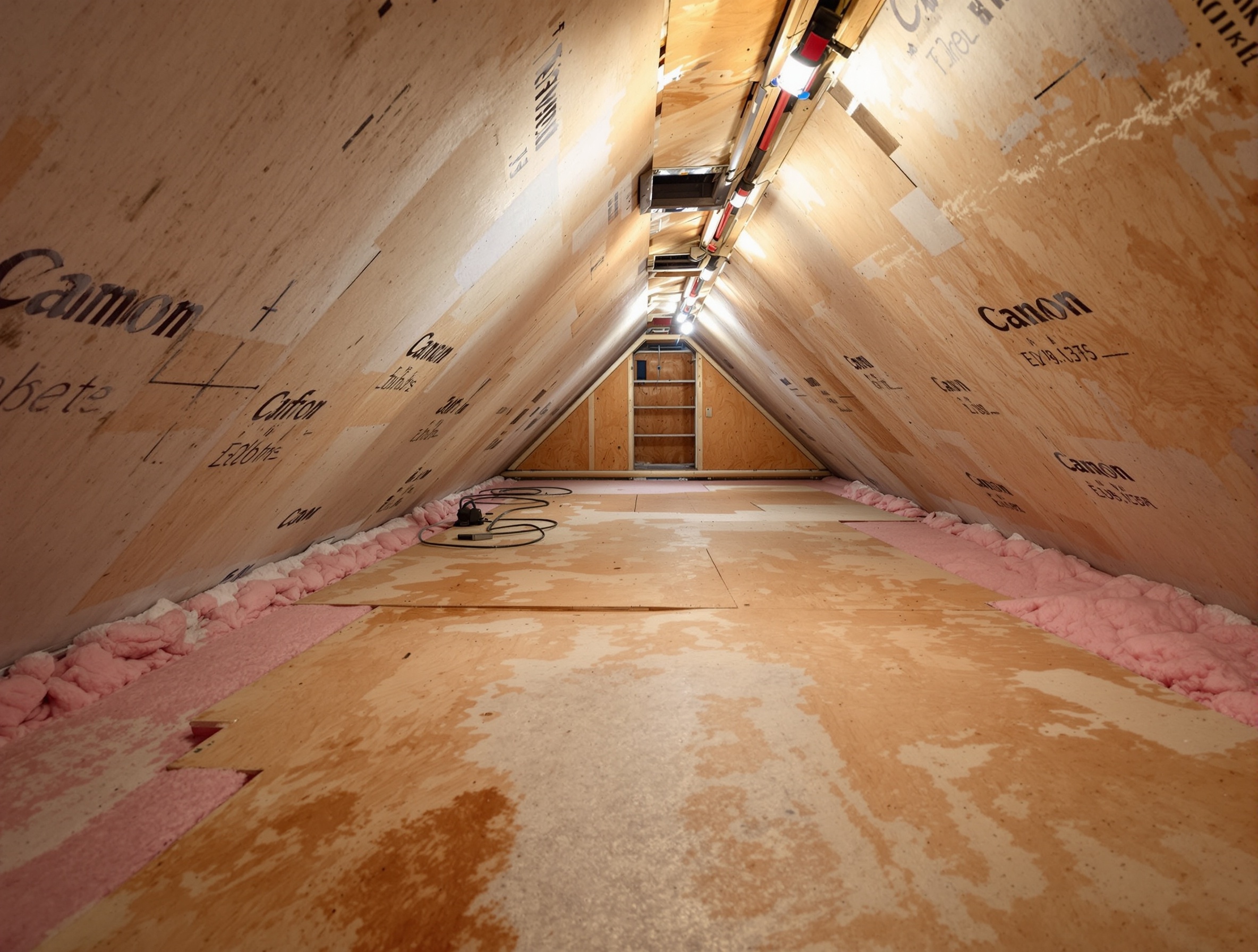 Attic after treatment