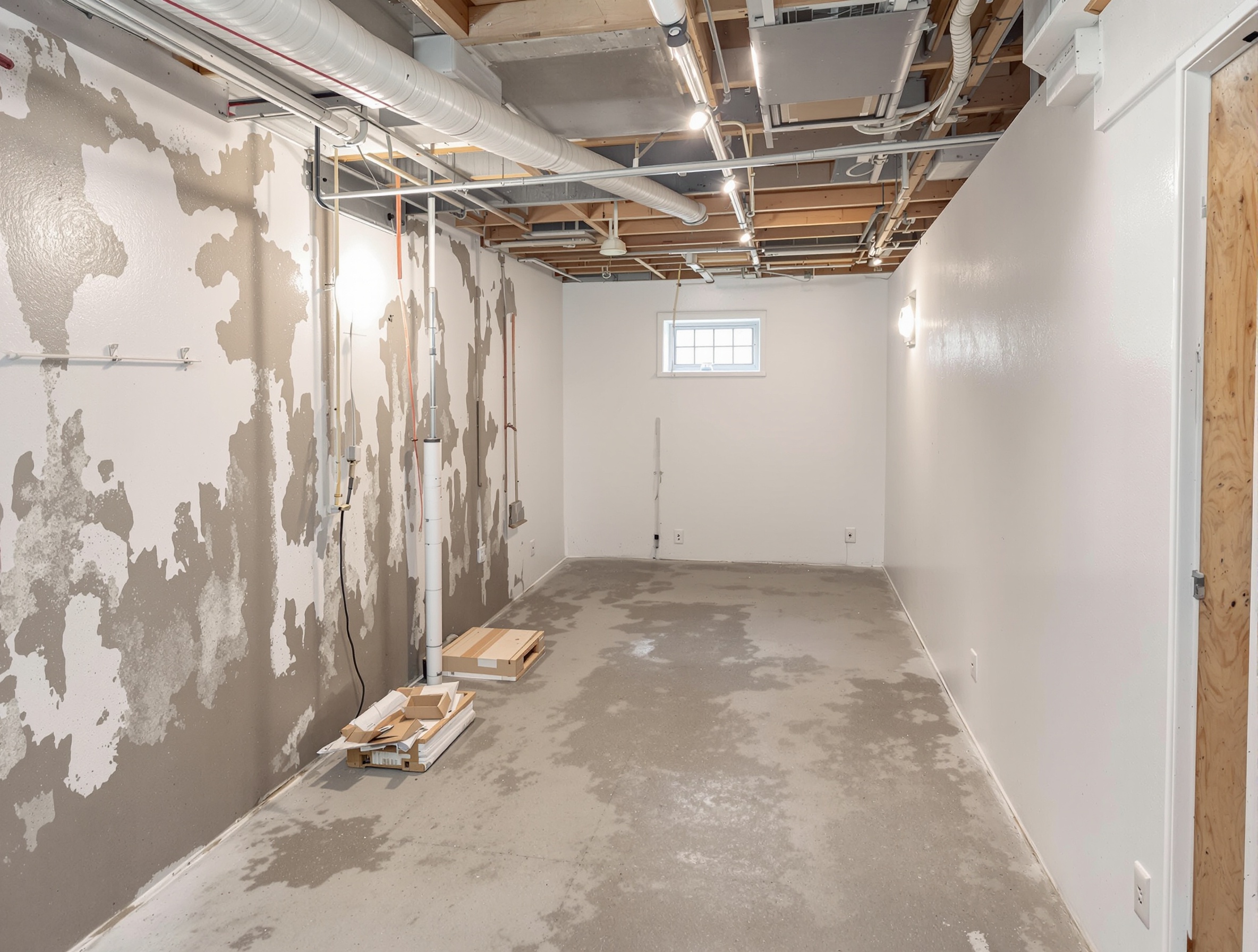 Basement post-clearance